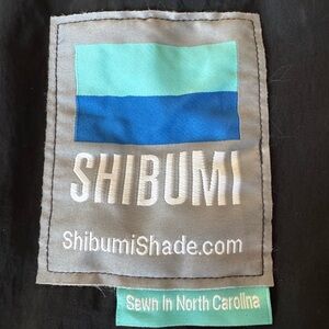 Original Shibumi Shade with Blue and Teal Accents